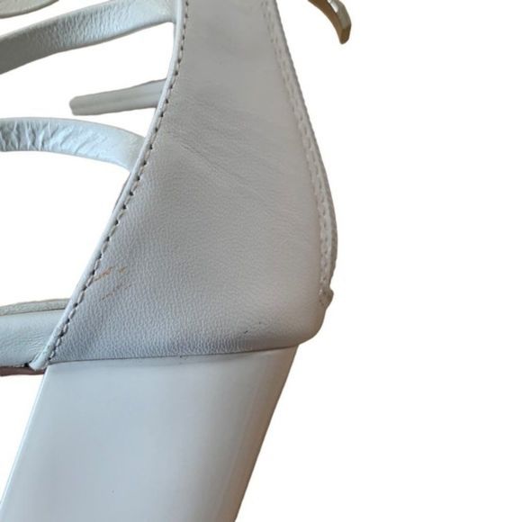 White Alexander Wang Block Heels Size EU 38 - Picture 6 of 14
